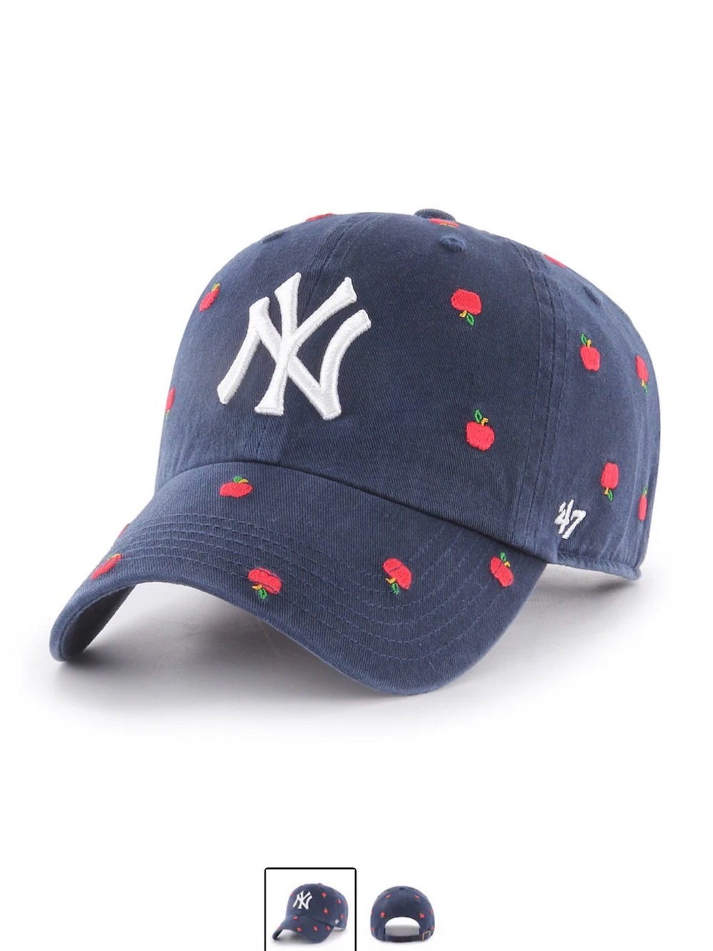 New York Yankees '47 Women's Confetti Clean Up Adjustable Hat - Royal